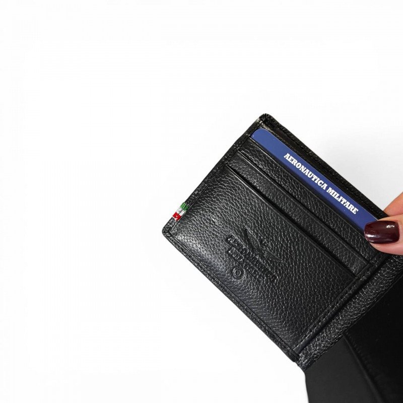 Портмоне мужское Aeronautica AM101-NERO