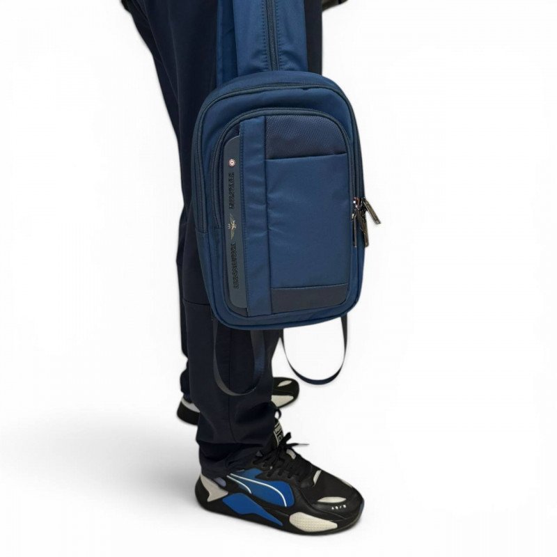 Рюкзак слинг Aeronautica Militare AM512-BLUE