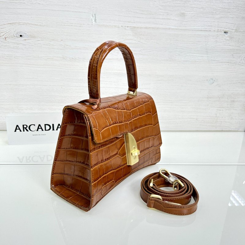 Сумка Arcadia 6791 cocco cuoio Сумка Arcadia 6791 cocco cuoio