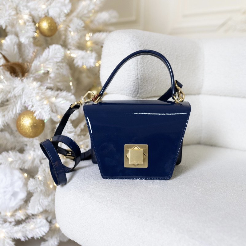 Сумка Arcadia 9018 vernice blu Сумка Arcadia 9018 vernice blu