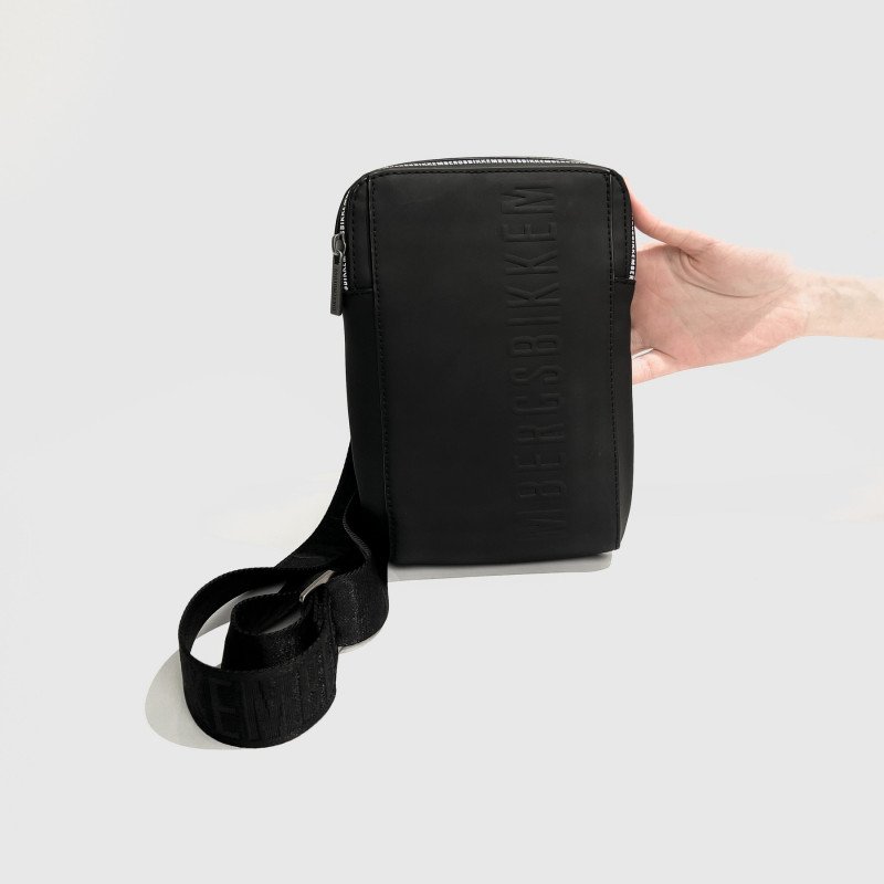 Сумка мужская Bikkembergs BKBO00032P BLACK Сумка мужская Bikkembergs BKBO00032P BLACK