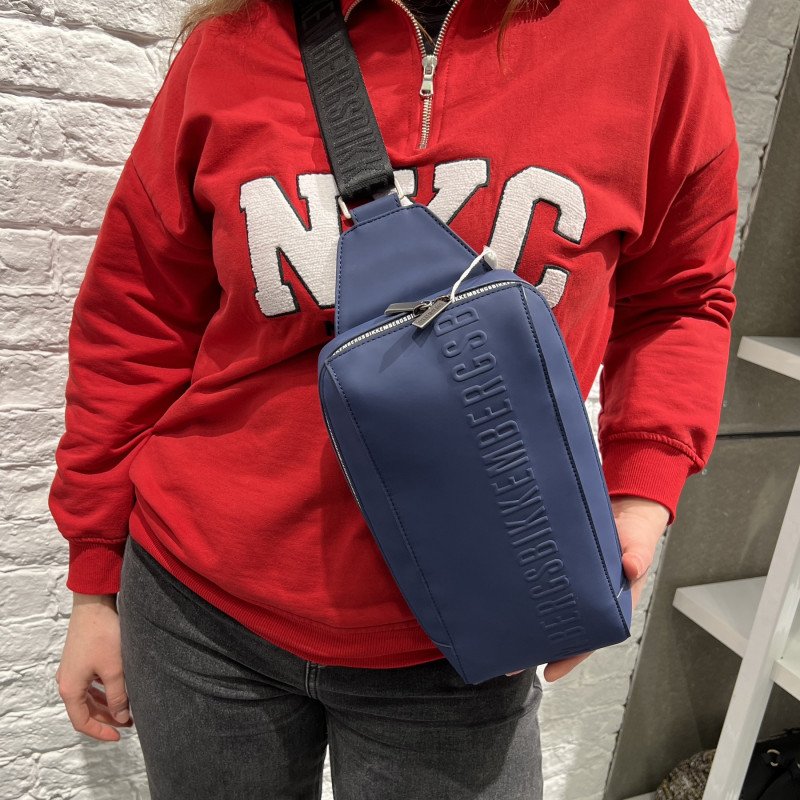 Сумка мужская Bikkembergs BKBO00035P BLUE Сумка мужская Bikkembergs BKBO00035P BLUE