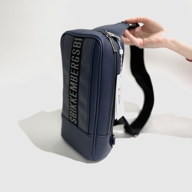 Сумка мужская Bikkembergs BKBO00040P BLUE Сумка мужская Bikkembergs BKBO00040P BLUE