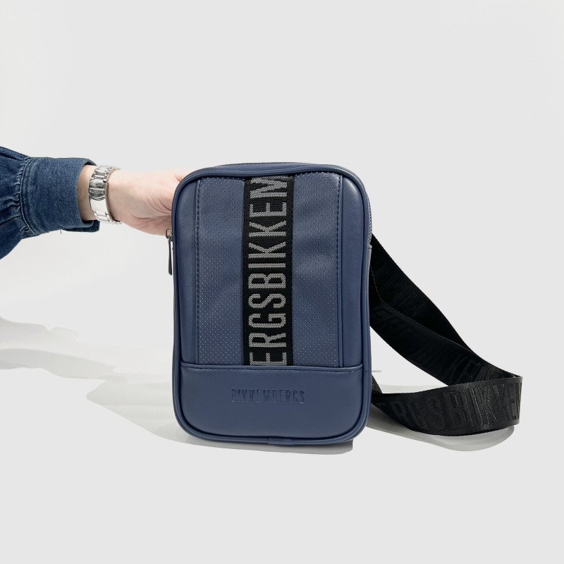 Сумка мужская Bikkembergs BKBO00042P BLUE Сумка мужская Bikkembergs BKBO00042P BLUE