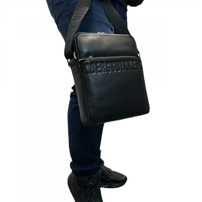 Сумка мужская Bikkembergs BKBO00518M BLACK Сумка мужская Bikkembergs BKBO00518M BLACK