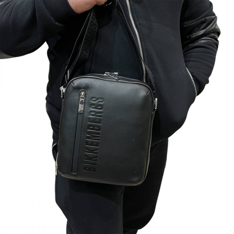 Сумка мужская Bikkembergs BKBO00628M BLACK Сумка мужская Bikkembergs BKBO00628M BLACK