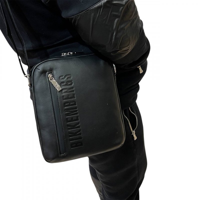 Сумка мужская Bikkembergs BKBO00628M BLACK Сумка мужская Bikkembergs BKBO00628M BLACK