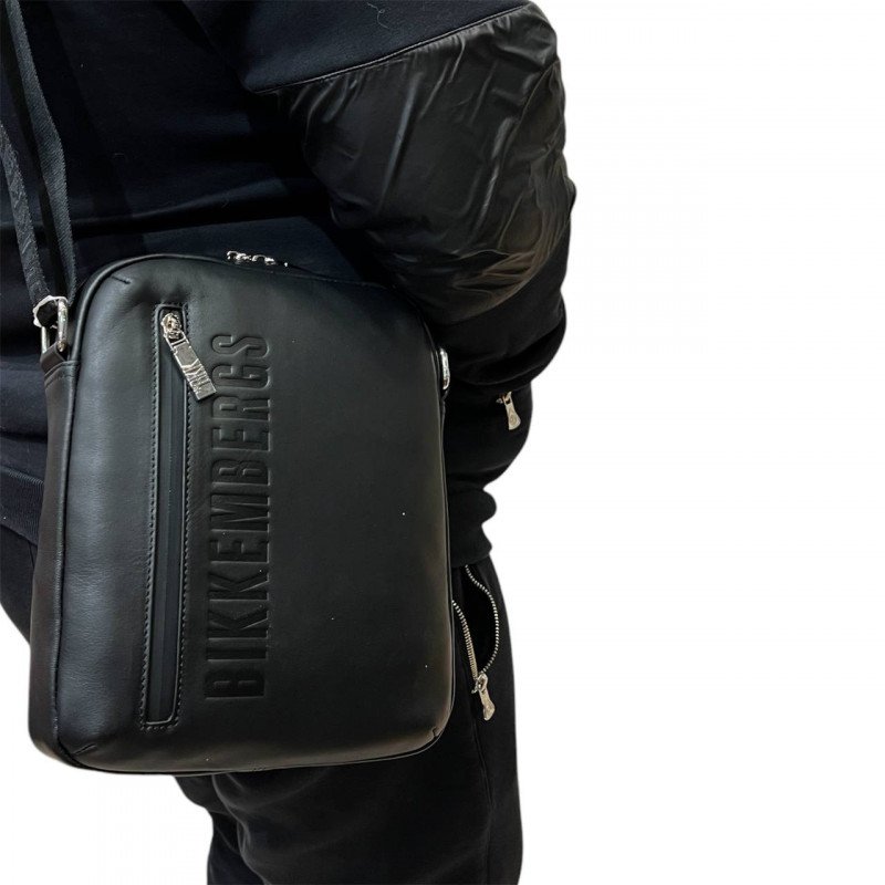 Сумка мужская Bikkembergs BKBO00628M BLACK Сумка мужская Bikkembergs BKBO00628M BLACK