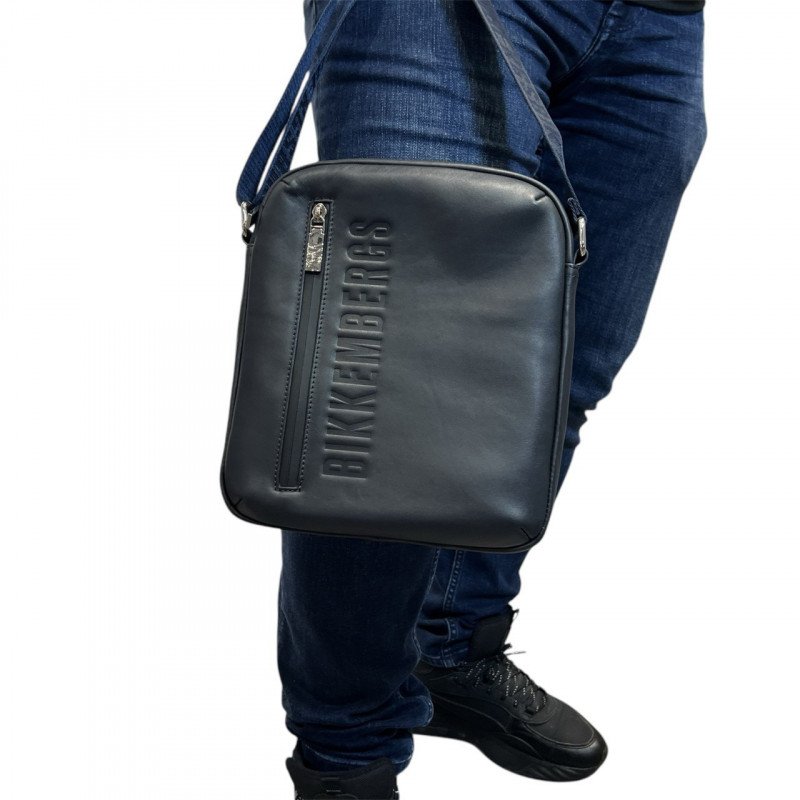 Сумка мужская Bikkembergs BKBO00628M BLUE Сумка мужская Bikkembergs BKBO00628M BLUE