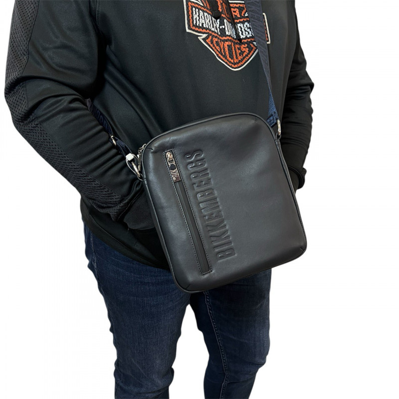 Сумка мужская Bikkembergs BKBO00628M BLUE Сумка мужская Bikkembergs BKBO00628M BLUE