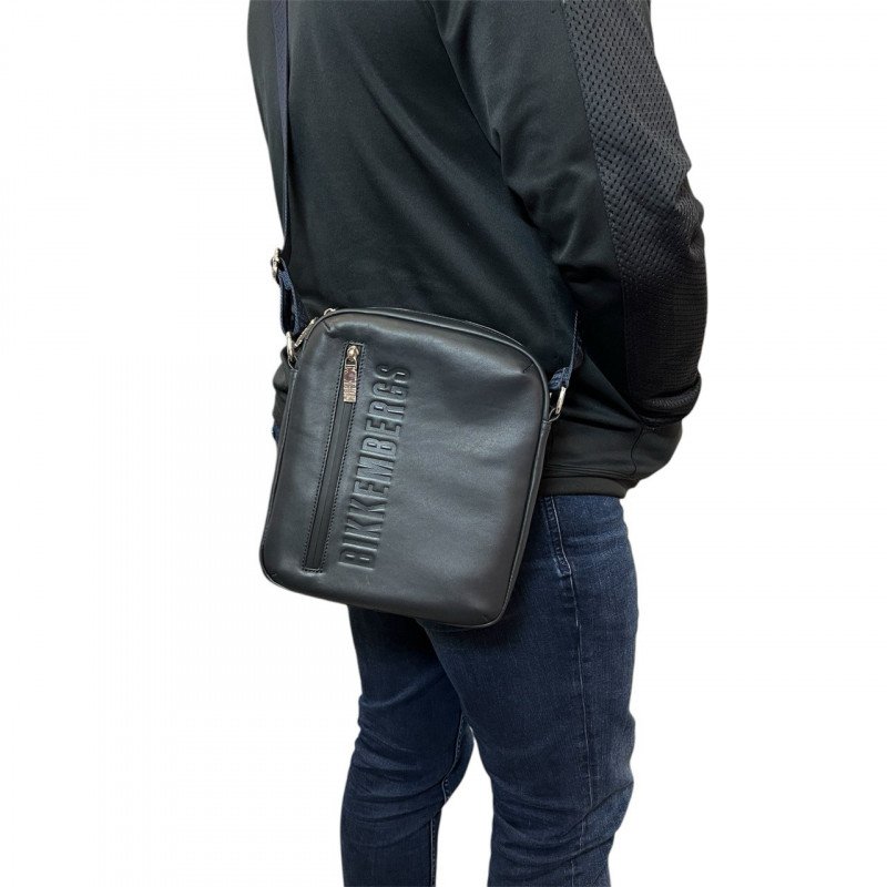 Сумка мужская Bikkembergs BKBO00628M BLUE Сумка мужская Bikkembergs BKBO00628M BLUE