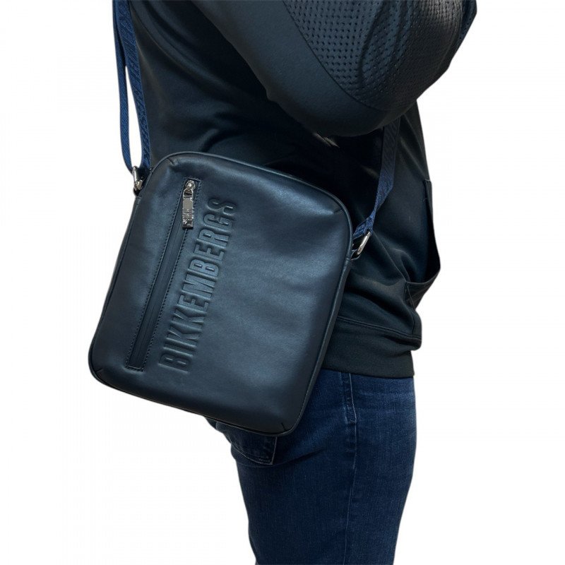 Сумка мужская Bikkembergs BKBO00628M BLUE Сумка мужская Bikkembergs BKBO00628M BLUE