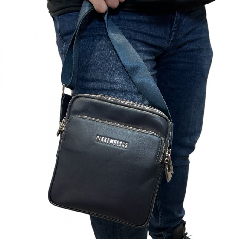 Сумка мужская Bikkembergs BKBO00647M BLUE Сумка мужская Bikkembergs BKBO00647M BLUE