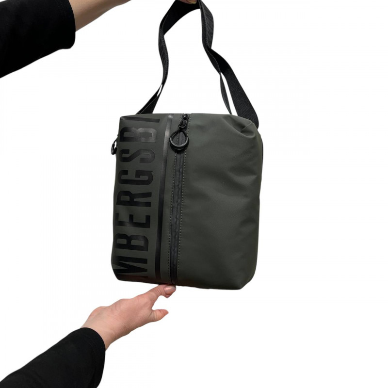Сумка мужская Bikkembergs BKBO00728P GREEN Сумка мужская Bikkembergs BKBO00728P GREEN