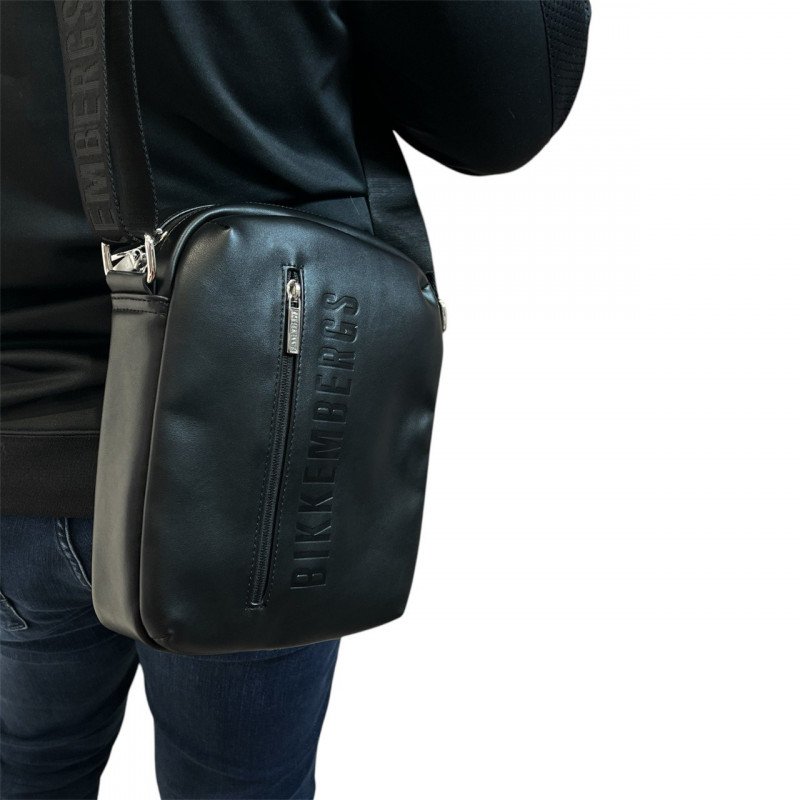 Сумка мужская Bikkembergs BKBO00754P BLACK Сумка мужская Bikkembergs BKBO00754P BLACK