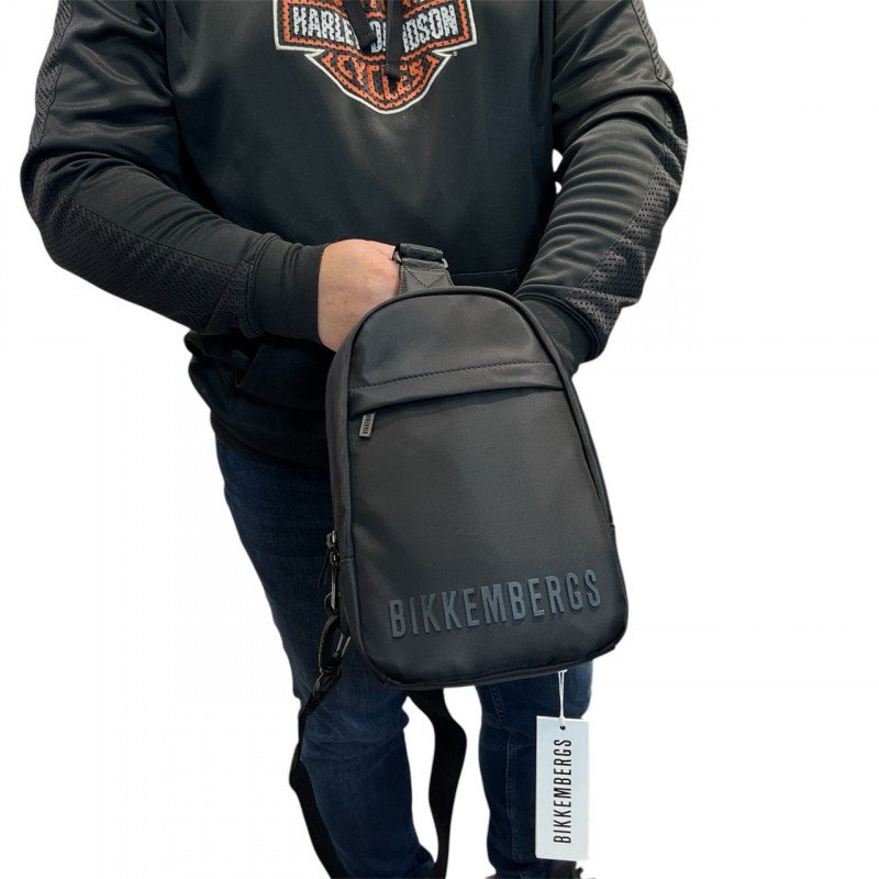Сумка мужская Bikkembergs BKBO00881T BLACK Сумка мужская Bikkembergs BKBO00881T BLACK