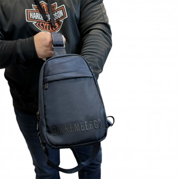 Сумка мужская Bikkembergs BKBO00881T BLUE Сумка мужская Bikkembergs BKBO00881T BLUE