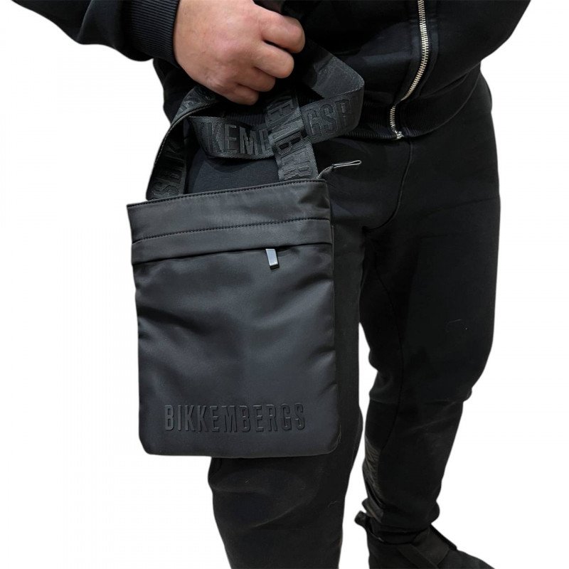 Сумка мужская Bikkembergs BKBO00883T BLACK Сумка мужская Bikkembergs BKBO00883T BLACK