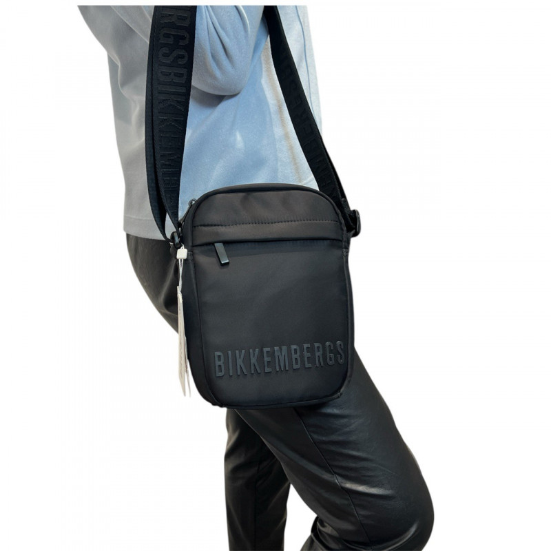 Сумка мужская Bikkembergs BKBO00884T BLACK Сумка мужская Bikkembergs BKBO00884T BLACK
