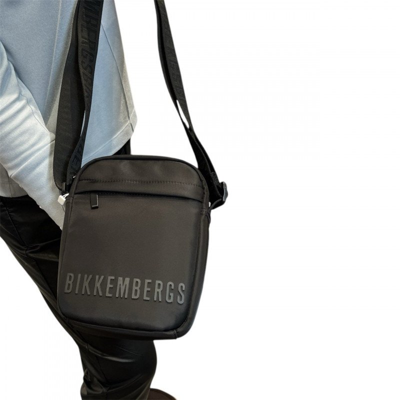 Сумка мужская Bikkembergs BKBO00884T BLACK Сумка мужская Bikkembergs BKBO00884T BLACK