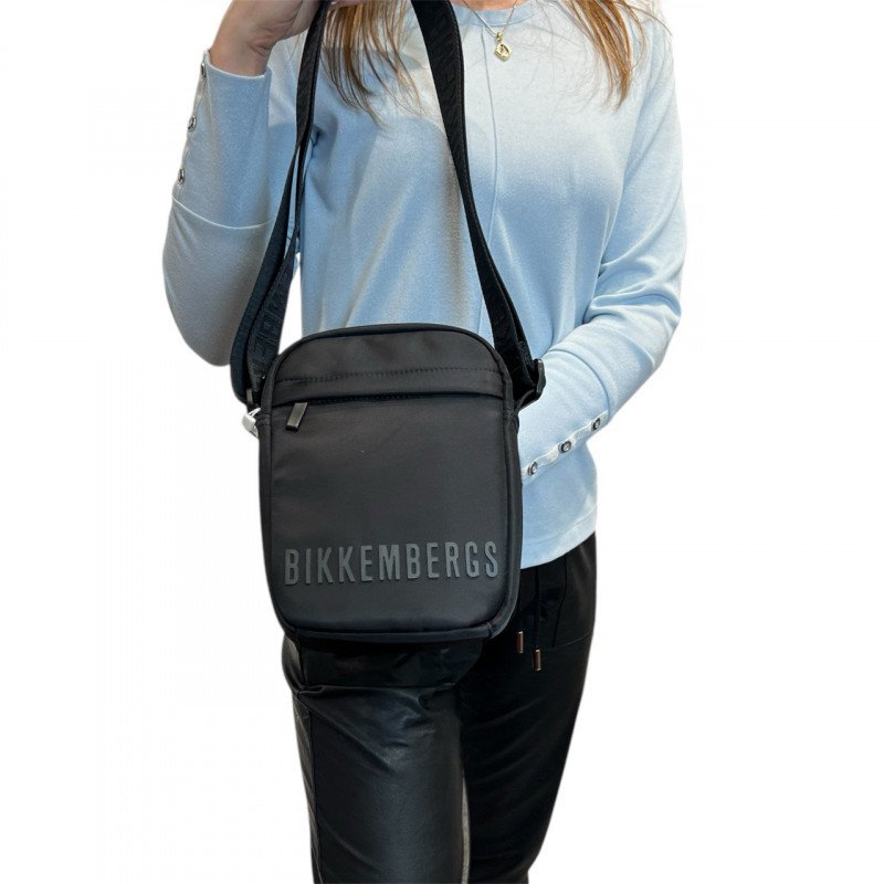 Сумка мужская Bikkembergs BKBO00884T BLACK Сумка мужская Bikkembergs BKBO00884T BLACK