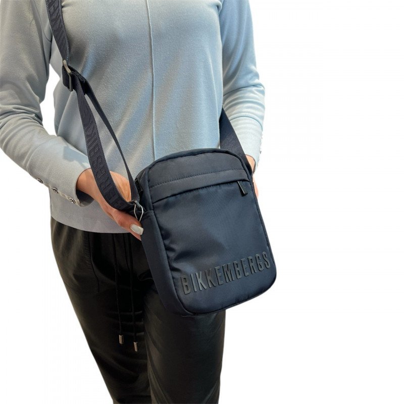 Сумка мужская Bikkembergs BKBO00884T BLUE Сумка мужская Bikkembergs BKBO00884T BLUE