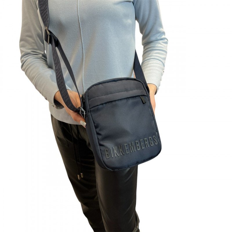 Сумка мужская Bikkembergs BKBO00884T BLUE Сумка мужская Bikkembergs BKBO00884T BLUE