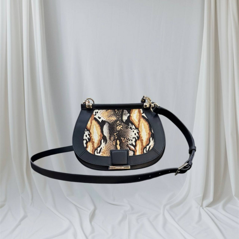 Сумка Cromia 1406145 NERO MANDORLA Сумка Cromia 1406145 NERO MANDORLA