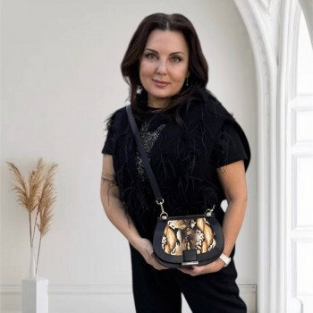 Сумка Cromia 1406145 NERO MANDORLA