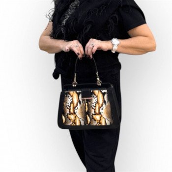 Сумка Cromia 1406146 NERO MANDORLA Сумка Cromia 1406146 NERO MANDORLA