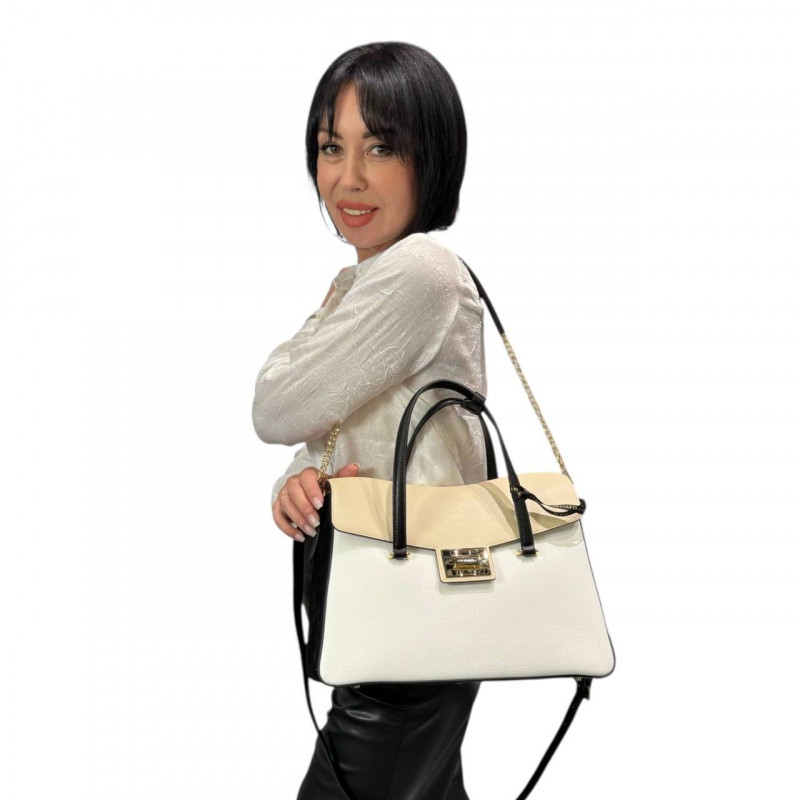 Сумка Cromia 1406306 BIANCO-NERO Сумка Cromia 1406306 BIANCO-NERO