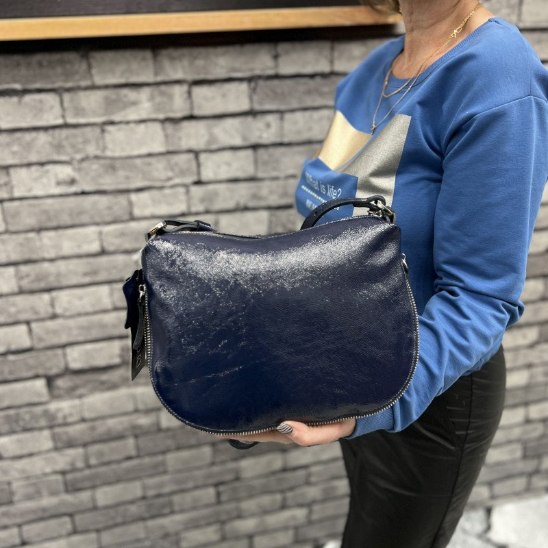 Сумка Di Gregorio 755 naplak blu Сумка Di Gregorio 755 naplak blu