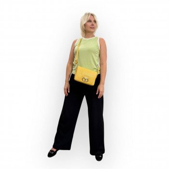 Сумка Di Gregorio 8940/VIT giallo