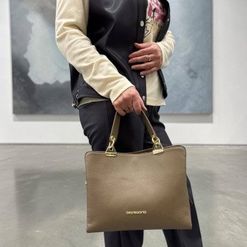 Сумка Di Gregorio 1987/VIT taupe