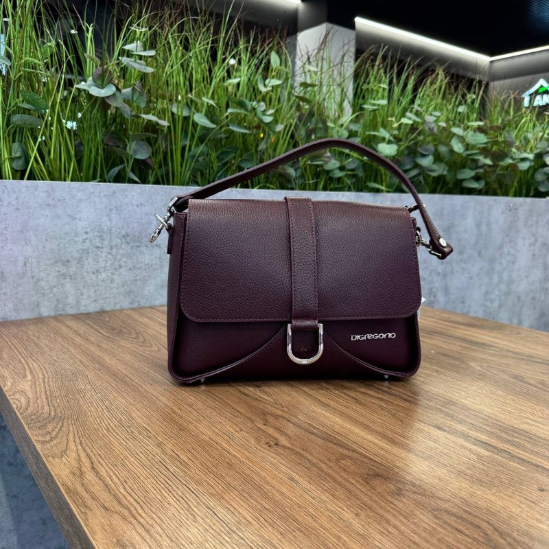 Сумка Di Gregorio 8957/VIT bordeaux