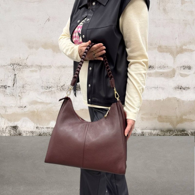 Сумка Di Gregorio 9016/VIT bordeaux