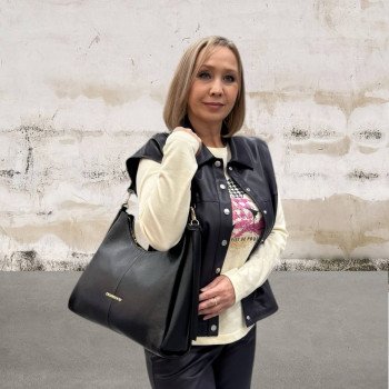 Сумка Di Gregorio 9016/VIT nero