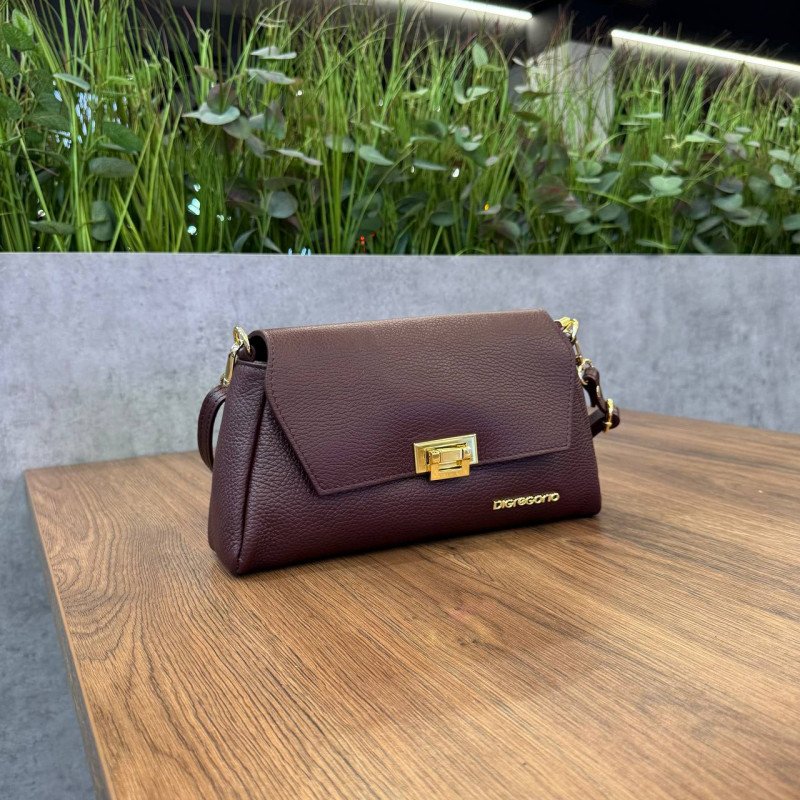 Сумка Di Gregorio 9140/VIT bordeaux