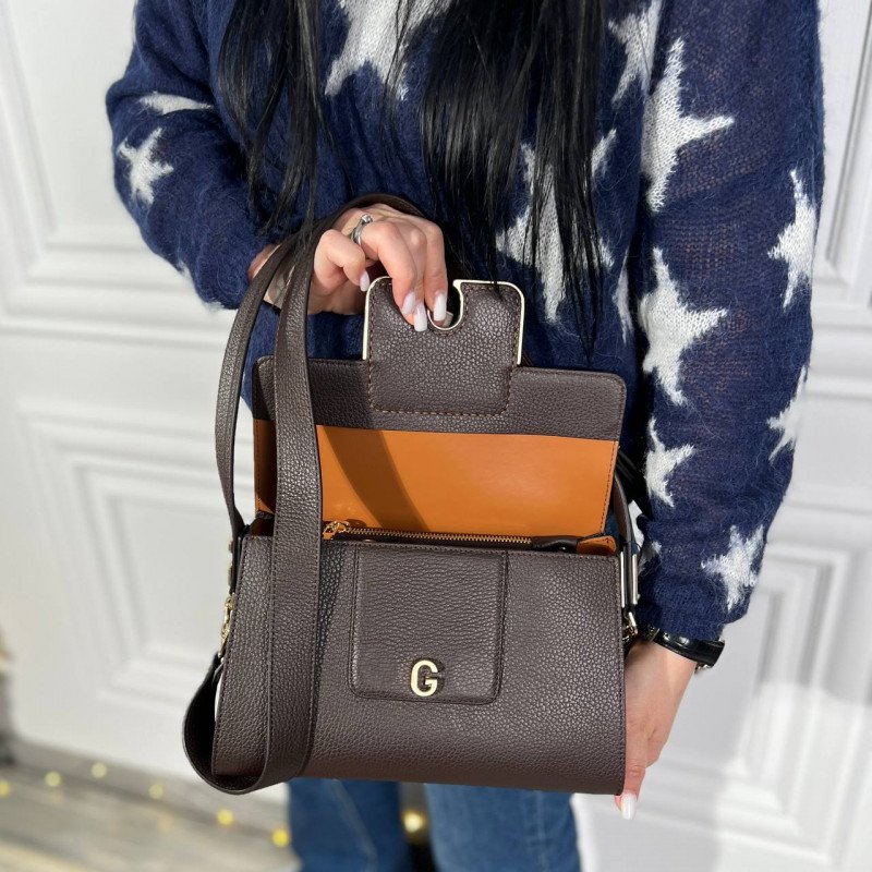 Сумка Gironacci 3231 VITCAL T.MORO/CUOIO