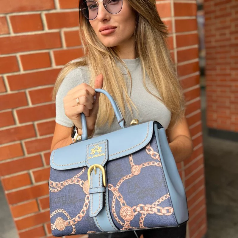 Сумка La Martina LMBA00685T BLUE Сумка La Martina LMBA00685T BLUE