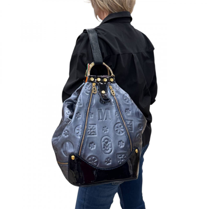 Сумка Marino Orlandi 3887 blue metallic