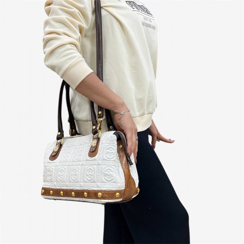 Сумка Marino Orlandi 4939 beige crocco