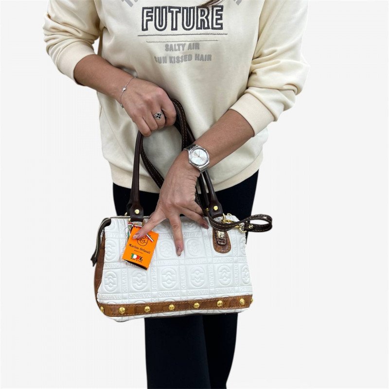 Сумка Marino Orlandi 4939 beige crocco