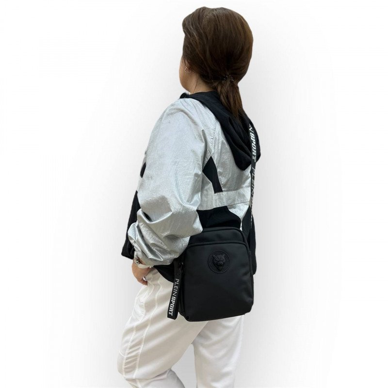Сумка мужская Plein Sport 2100122 BLACK NIKEL