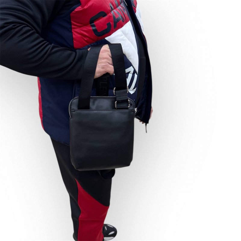 Сумка мужская Plein Sport 2100127 BLACK NIKEL