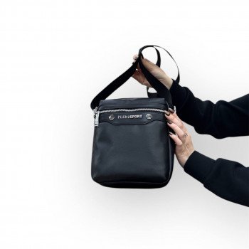 Сумка мужская Plein Sport 2100187 BLACK NIKEL
