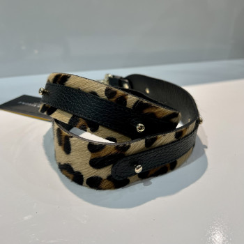 Плечевой ремень Plinio Visona 2166 Pony LEOPARD