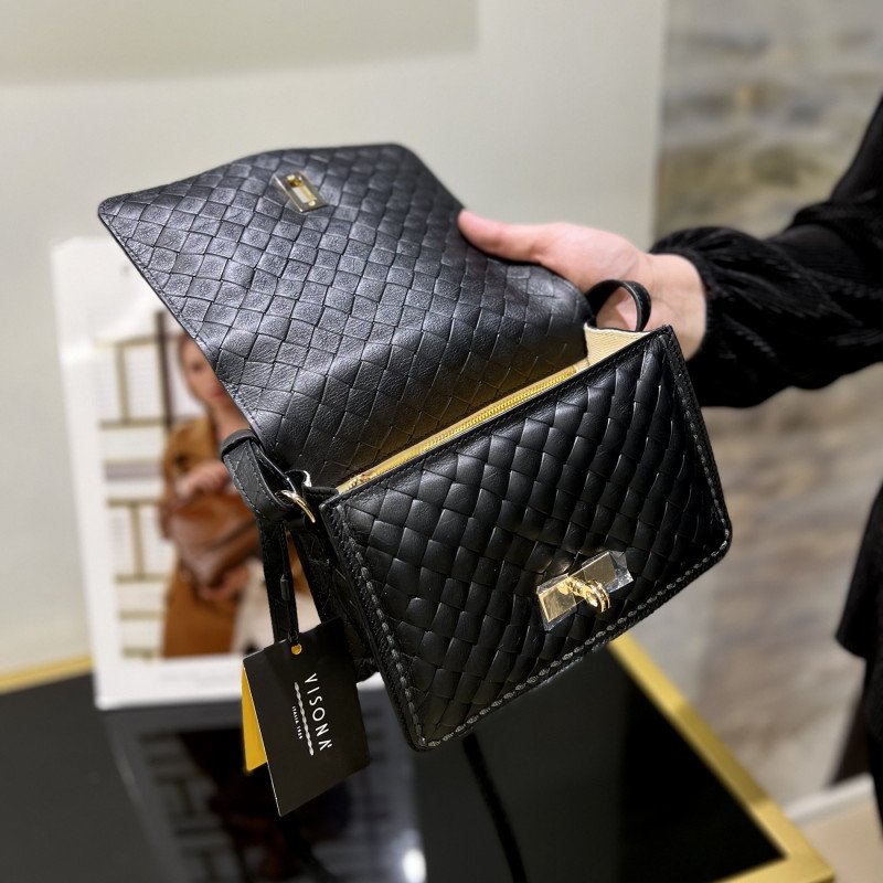 Сумка Plinio Visona 22230 Spiga NERO Сумка Plinio Visona 22230 Spiga NERO