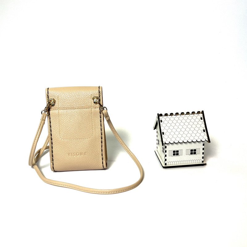 Сумка для телефона Visona 20628 California BEIGE Сумка для телефона Visona 20628 California BEIGE