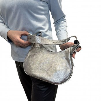 Сумка Plinio Visona 24530 Metallic ACCIAIO